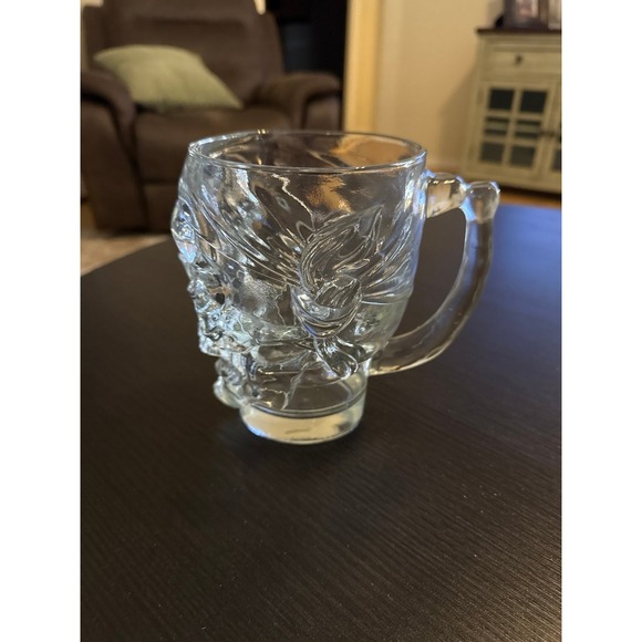 Glass Luminarc Skull Mug - Picture 3 of 8